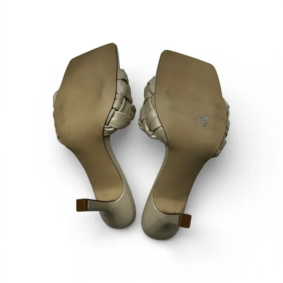 Marc Fisher Women's Tan Braided Heels - Picture 5 of 7